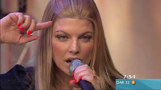 Fergie  Glamorous amp Interview Live on Sunrise  1080p  2007 [upl. by Novyert804]