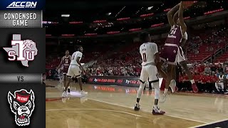 Texas Southern vs NC State Condensed Game  202122 ACC Men’s Basketball [upl. by Mair930]