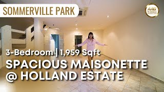 Singapore Condo Property Home Tour  Spacious Maisonette 3Bedder  Sommerville Park  For Sale [upl. by Rockie542]