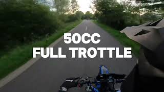 DERBI SDR 50CC FULL TROTTLE GOPRO HERO 9 [upl. by Emelen]