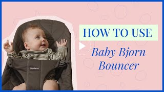 How to Use Baby Bjorn Bouncer [upl. by Campbell]