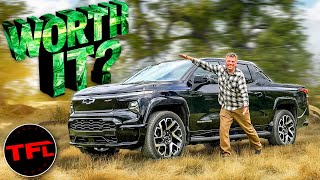 Hands ON Is The NEW Silverado EV RST Really Worth 100000 [upl. by Idolem]