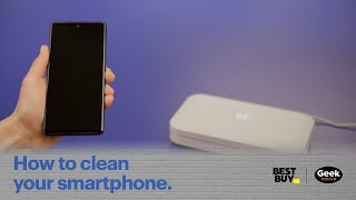 How to clean your smartphone  Tech Tips from Best Buy [upl. by Chrystal737]