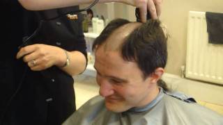 Ross Close Shave in aid of Children in Need [upl. by Nnaycart]