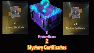 2 TANKS  Opening 5 Mystery Boxes wotblitz [upl. by Ayihsa]