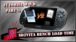 PSVita Bench Hack Part6 SD2VITA Vs Official Memory Vs Vita Cartdrige [upl. by Yllatan]