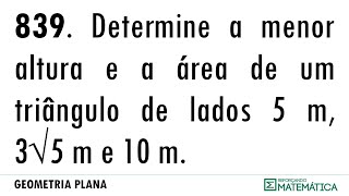 C19 ÁREAS DE SUPERFÍCIES PLANAS 839 [upl. by Notyal]