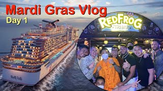 Carnival Mardi Gras  Embarkation Vlog [upl. by Ydualc414]