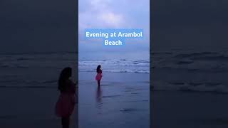 A smooth Evening at Arambol BeachFamafa Beach ResortArambol Beach August beach nature travel [upl. by Maclay]