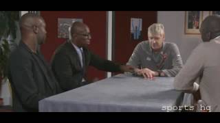 Wengers exclusive interview with ian Wright Campbell amp gallas on his 20 years with Arsenal fc [upl. by Rehtnug]