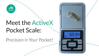 ActiveX Pocket Scale  Product Details [upl. by Esilram640]