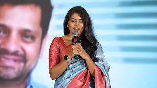 Actress Sharanya Pradeep Speech KA Success Meet Kiran Abbavaram  Sujith amp Sandeep  NonStopTolly [upl. by Vesta]