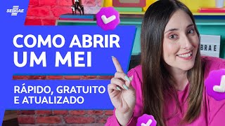 Como abrir um MEI 2024 100 GRÁTIS💰 EM APENAS 10 MINUTOS Passo a passo FÁCIL😱 DÚVIDAS principais [upl. by Bello]