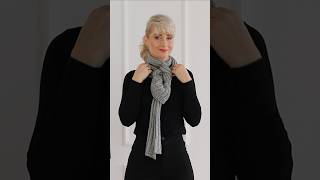 Wie binde ich einen Schal Einfach amp kreativ scarfstyle scarf scarftutorial [upl. by Michaeline415]