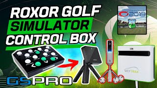 Golf Simulator Control box for GSPro amp TGC2019 [upl. by Alexandrina381]