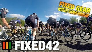 RAD RACE  FIXED 42  FIXED GEAR  RACE  WORLD CHAMPIONSHIP  CRASH [upl. by Edivad233]