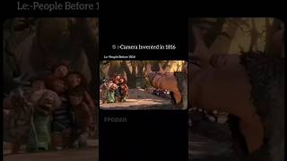 Camera invented in 1816 croods trending  cartoon [upl. by Naillig274]