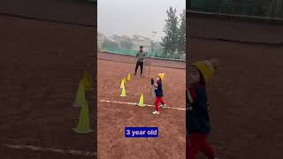 Tennis practice with footwork dwijachopra reels fitness tennisplayer tennis tennis🎾 girl [upl. by Dracir227]