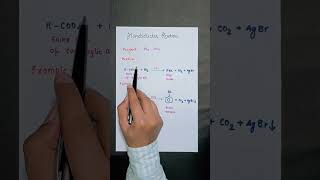 Hunsdiecker reaction Trick  Name Reaction 🤯 neet jee [upl. by Goodrich]