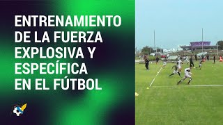 Entrenamiento de la fuerza explosiva y específica en el fútbol [upl. by Rip]