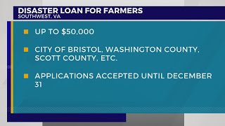 Gov Youngkin announces disaster loan for farmers small agricultural businesses [upl. by Wallford]