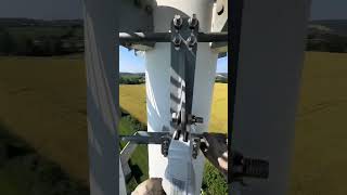 Climbing an endurance 3120 wind turbine greenenergy renewableenergy windturbine windpower [upl. by Goerke]