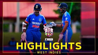 Highlights  West Indies v India  Jaiswal amp Gill Star  4th Kuhl Stylish Fans T20I [upl. by Marika742]