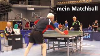 TischtennisSeniorenEM 2019 in Budapest– meine Rückhand TopspinOptimierung für Budapest [upl. by Cotter562]