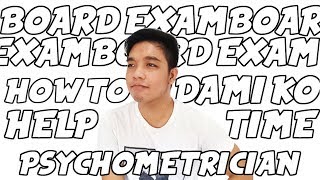 HOW TO PASS THE BOARD EXAM FOR PSYCHOMETRICIANS [upl. by Airalednac673]