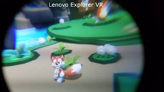 Lenovo Explorer VR Screen Door Effect SDE [upl. by Karry85]