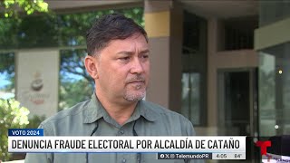 Candidato radica querellas por alegado intento de fraude con el voto adelantado [upl. by Alleuol737]