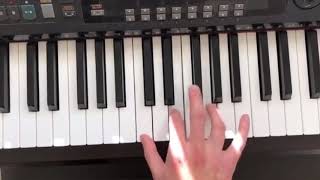 Daniel Thrasher Piano Riff Tutorial read description [upl. by O'Neil]