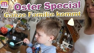 Oster Special  Frohe Ostern  Familie kommt  Ostereier färben  VLog 74 marieland [upl. by Houston99]