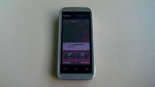 NOKIA 5530 Incoming Call [upl. by Euhsoj801]