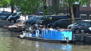 Canal Ring Amsterdam Waternet op en langs de grachten [upl. by Glogau]