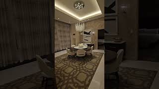 Crockfords Las Vegas One Bed Entertainment Suite luxury lasvegas hilton lxr [upl. by Seow417]