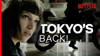 Tokyos BACK  La Casa De PapelMoney Heist S2 Full Scene Eng Subs [upl. by Anelagna]