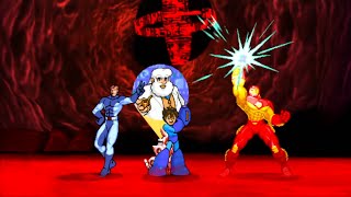 Marvel VS Capcom 2  IcemanMegamanIron Man  Expert Difficulty Playthrough [upl. by Ecienahs]