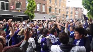 Andonline PO1 Club Brugge  Anderlecht Atmosphere before the game [upl. by Cuthburt660]