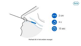 Roche Zelftest SARSCoV2 Rapid Antigen Test Nasal [upl. by Yeldud276]