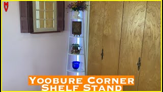 Yoobure Corner Shelf Stand  MumblesVideos Product Review [upl. by Pufahl]