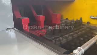 7 station long nut forging machine nut former nut colt heading machine [upl. by Ardnauqal]