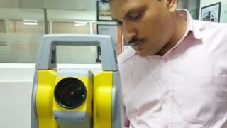 Area measurement with Geomax Zoom 10 Total station  How to measure area with Total station  Area [upl. by Chevy]