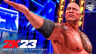 The Rock 2024 New Entrance w Theme amp GFX Pack  New WWE 2K23 PC Mods  Road To WWE 2K24 [upl. by Vassili]