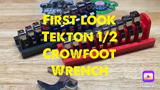 12 drive Crowfoot Wrench tekton crowfootwrench [upl. by Ardnuas]