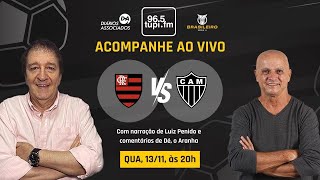 FLAMENGO 0 x 0 ATLÉTICOMG  Campeonato Brasileiro  33ª Rodada  13112024  AO VIVO [upl. by Weksler]