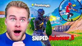 ZIEKE QUICK SCOPE VANUIT DE LUCHT 😱  Fortnite Battle Royale Nederlands [upl. by Earazed]