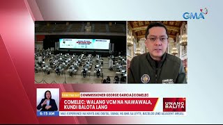 Comelec Walang VCM na nawawala kundi balota lang  UB [upl. by Nollie814]