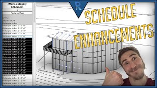 Schedule Enhancements UPGRADES  Revit [upl. by Gilbert197]