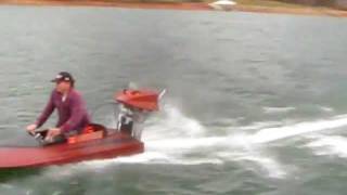 Hydroplane 8 Boat 18 and 10 Hp [upl. by Porett]